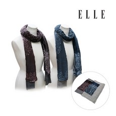 [엘르] 벨벳부띠끄 니트 롱스카프 SE939X313