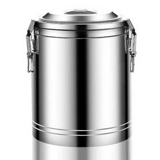 스텐 냉면육수통 동치미 식혜 식당 슬러시 육수통 매실차 살얼음, 25L 수도꼭지형