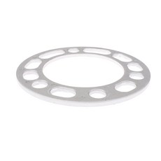 알루미늄 합금 자동차 휠 스페이서 어댑터 심 플레이트 자동차 액세서리 1PC 3mm 5mm 6mm 8mm 10mm 호환, 01 6mm for 6holes car, 1개