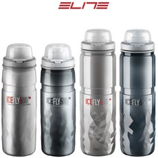 엘리트 자전거 사이클 보냉물통 아이스 플라이, 클리어 500ml, 1개