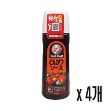 불독 돈까스 소스 300ml, 4개