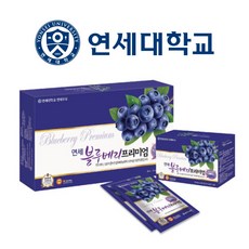 연세대학교 블루베리 농축액 연세생활건강 부모님 명절 어버이날 선물, 60ml x 30포