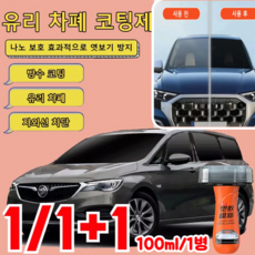 1/1+1 유리 차폐 코팅제 나노 보호 유리 차폐 코팅제 100ml, 100ml*1개만, 2개