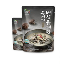 교동 우거지 버섯 들깨탕 즉석식품, 500g, 18개