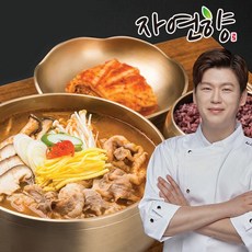 기타 고창근쉐프의한우사골차돌버섯육개장350g*13팩, 1