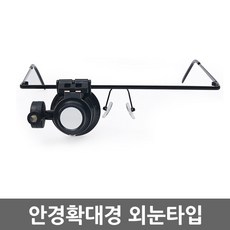 고휘도led스케일루페10눈금0.1mm확대경