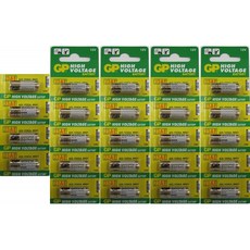 GP 고전압 12v A23 23AE 배터리 x 24, 1