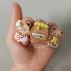 반짝이반지 LED반지 어린이반지 반짝이반지 조명반지 곰돌이반지