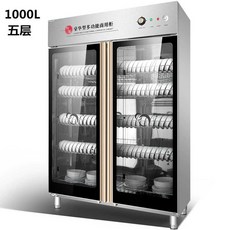 1000L 대형 컵 소독기 살균기 자외선 업소용 뷔페용, 1000L - 양문 도어(10단)