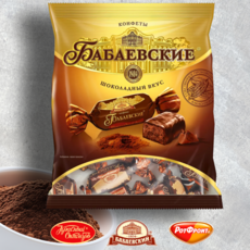 Шоколадные конфеты Бабаевский Пралине со вкусом какао 250 г