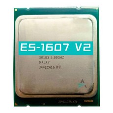 E5 CPU E5-1607 10M 코어 LGA2011 제온 3.00GHz V2 프로세서 CPU E5-1607V2 SR1B3 4 배송 1607V2 E5 V2 무료 16