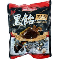 멜랜드 흑사탕 300g-1봉, 300개