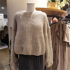 르샵 NC06 보카시 하찌 라운드 니트 LKCKP455007X