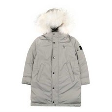 헤지스키즈 남아 안사시형 fur long down 점퍼 HOW12JN16M LB