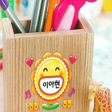 데코 인테리어소품 네임스티커fgywo 8574 ㈜환타 이름표플라워 스티커 케릭터 유치원 210 조인컴퍼니 종택 이름표플라워스티커 방수스, 튤립분홍 N-248