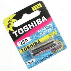 무수 건전지 23A 알카라 배터리 12V TOSHIBA, 기본 6a0f