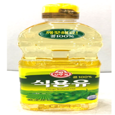 튀김용 으로 많이 쓰이는 편리하고 저렴하고 양이 넉넉한 오뚜기 콩기름 식용유900ml