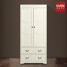 GVEN 지벤 뉴 앨리쉬 900 2단 서랍옷장, 아이보리