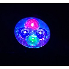 어항 꾸미기 수족관 장식 피규어 레이아웃 어항용 LED 조명 암초 산호초 전구 E27 물고기용 성장 빛 수생 식물 10W, 2uv1blue1red1green, 1개