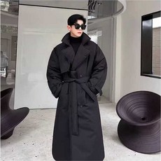 댄디 남자 패딩 남친룩 블랙 롱코트 다운 남성 숏패딩, 상세 페이지 참고