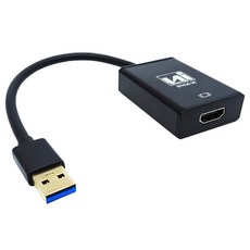 FHD PC 노트북 모니터 확장 복제 듀얼 트리플 USB3.0 to HDMI 컨버터