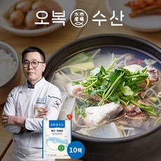 오복수산 맑은 복어탕 650g 10팩