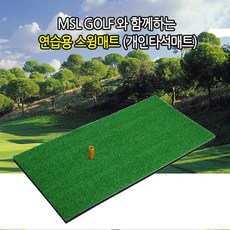 MSL 골프 가정용 스크린골프 홈스크린골프 개인 실내골프연습장 골프잔디