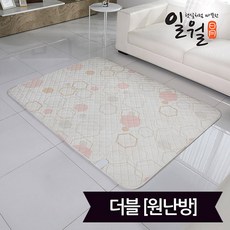 [KT알파쇼핑]일월 핑크블로썸 카본 전기매트_더블(140x180)_디지털(원난방), 단일옵션