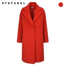 스테파넬 (스테파넬) 솔리드 롱 모직 코트(SF7WCT312)
