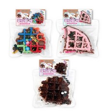 스트레스 해소 와플말랑이 4개 포켓 쿠키스퀴시 99890EA