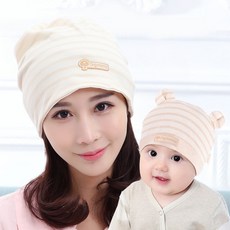 줄무늬면모자샤워캡