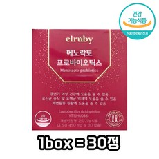 메노락토 프로바이오틱스, 1box, 6개