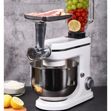 스파이럴 믹서 반죽기 믹싱기 다기능 블렌더 베이커리 버티컬, 8 L-1500W 조리기 업소용