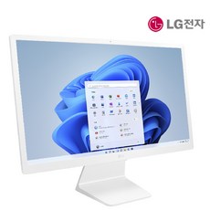 [중고]LG 올인원컴퓨터 24V50N(i3-7100U16GS256G24인치윈10P), 16GB, 단품