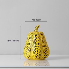 쿠사마 야요이 호박 오브제 인테리어 소품 Yayoi Kusama 촬영소품