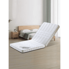 매트리스 2단 접이식 싱글 사이즈 침대 편안한 손님용