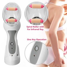 가슴마사지기 전기 유방 마사지기 강화 가슴 진공 롤러 마사지 펌프 안티 셀룰라이트 바디 슬리밍 지방 연소 장치, 02 With Retail Box, 1개