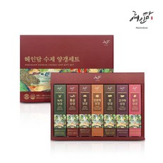 혜인담 수제양갱세트 (40g x 7개) + 정품쇼핑백증정 7가지맛 KOREAN ENERGY BAR GIFT