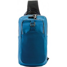 프랑스직송 팩세이프 벤처세이프 X 도난 방지 가방 - 백 레저 37cm 6L 블루 스틸 626