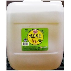 오뚜기 양조식초 18L 업소용 가정 식당 업소 식자재 식재료, 1개