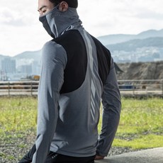 카미스타 올인원 마스크 긴팔 티셔츠(루즈핏) 미스타 올인원 마스크 긴팔 티셔츠(루즈핏)