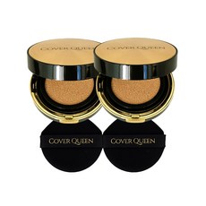 커버퀸 결점커버 쿠션 파운데이션 SPF50+ PA++++, 21호 본품, 2개, 21호 본품