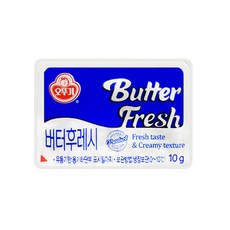 오뚜기 버터 후레쉬, 10g, 60개