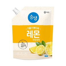 순샘 레몬 주방세제 리필, 1.2L, 1개