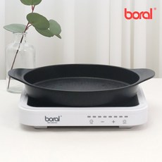 [보랄] 더셰프 사각 인덕션+캐서롤 2종세트(CN9536)