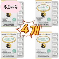  (3+1) CGN 락토비프 펫 강아지 고양이 유산균 50억 60베지캡슐 