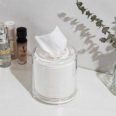 휴지케이스 화장지케이스 아크릴 투명 두루마리 티슈 롤 케이스, 본상품선택, 1개