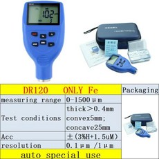 LINSHANG 자동차 LS235 NFe 페인트 필름 LS230 두께 Linshang LCD 테스터 Fe 코팅 LS232 LS236 게이지 스크린 DR120 페인트 LS220, DR120 0-1500 FE, 1개