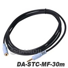 유니즈 DA-STC-MF-30m(Stereo 연장 케이블 30m) ST CABLE PC용품 네트워크 케이블 광 케이블 컴퓨터부품 9핀케이블, 단일 수량