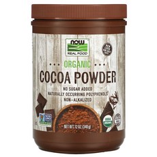 나우푸드 Organic Cocoa Powder 340g, 1개, 기본